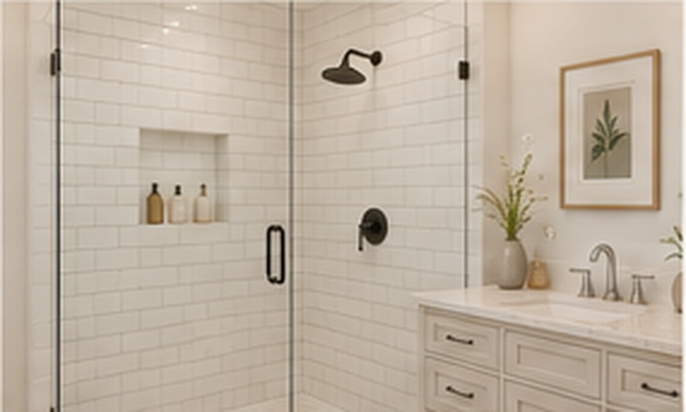 Clean timeless bathroom