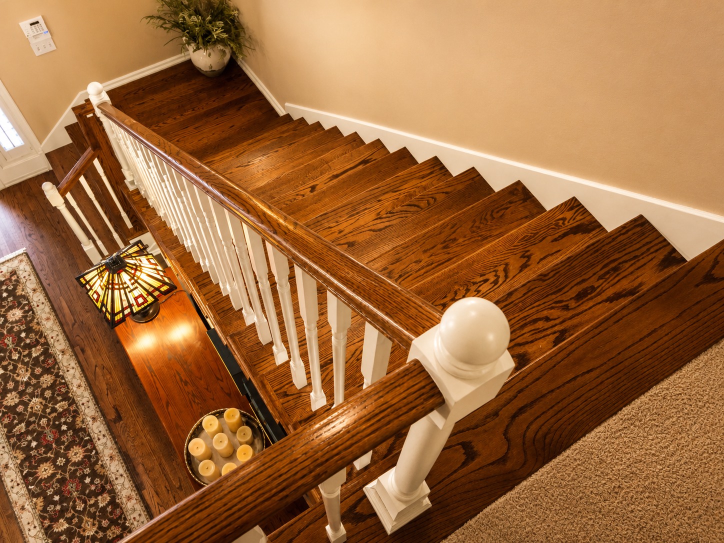 Hardwood Staircase